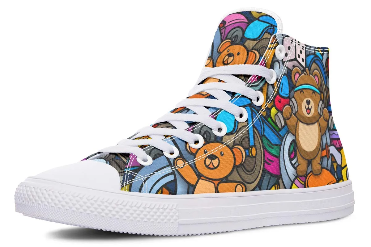 Cartoon Fit Teddy Bear