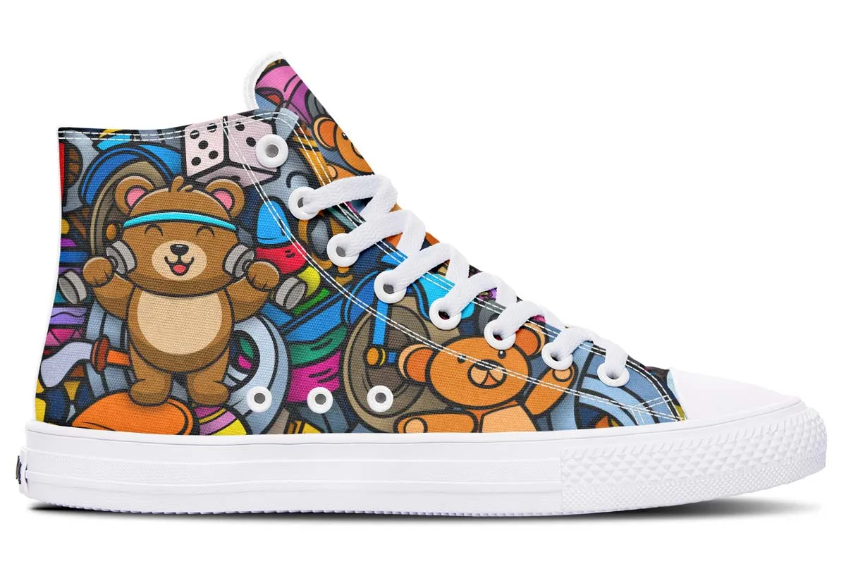 Cartoon Fit Teddy Bear