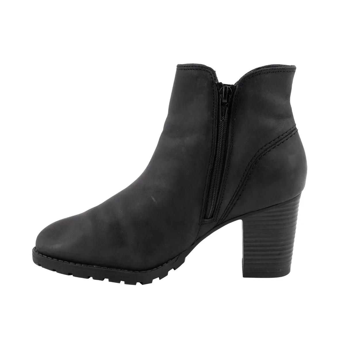 Clarks Verona Trish Slouch Ankle Boots Leather Black Colour For Women