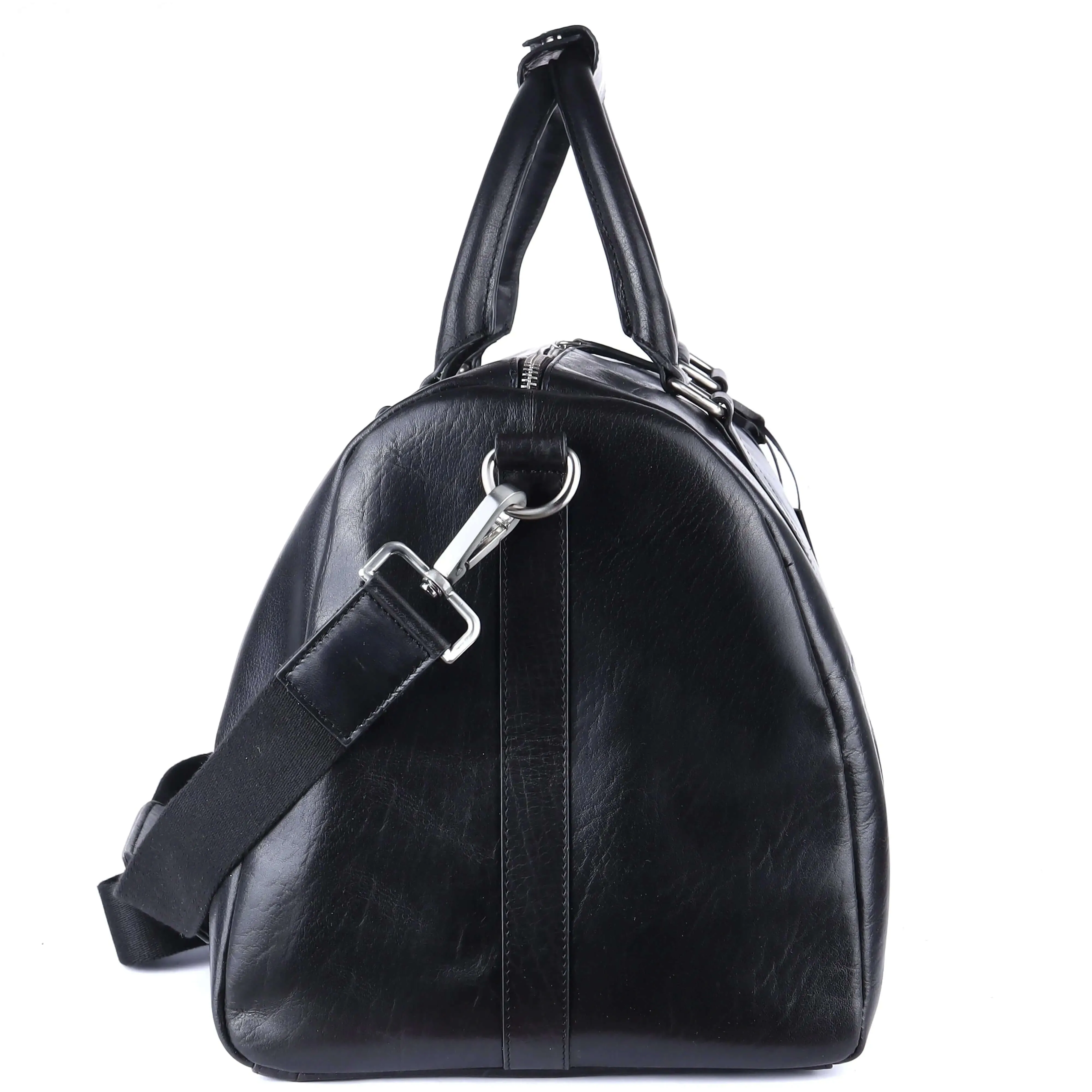 Classic Black Gym Duffle Bag