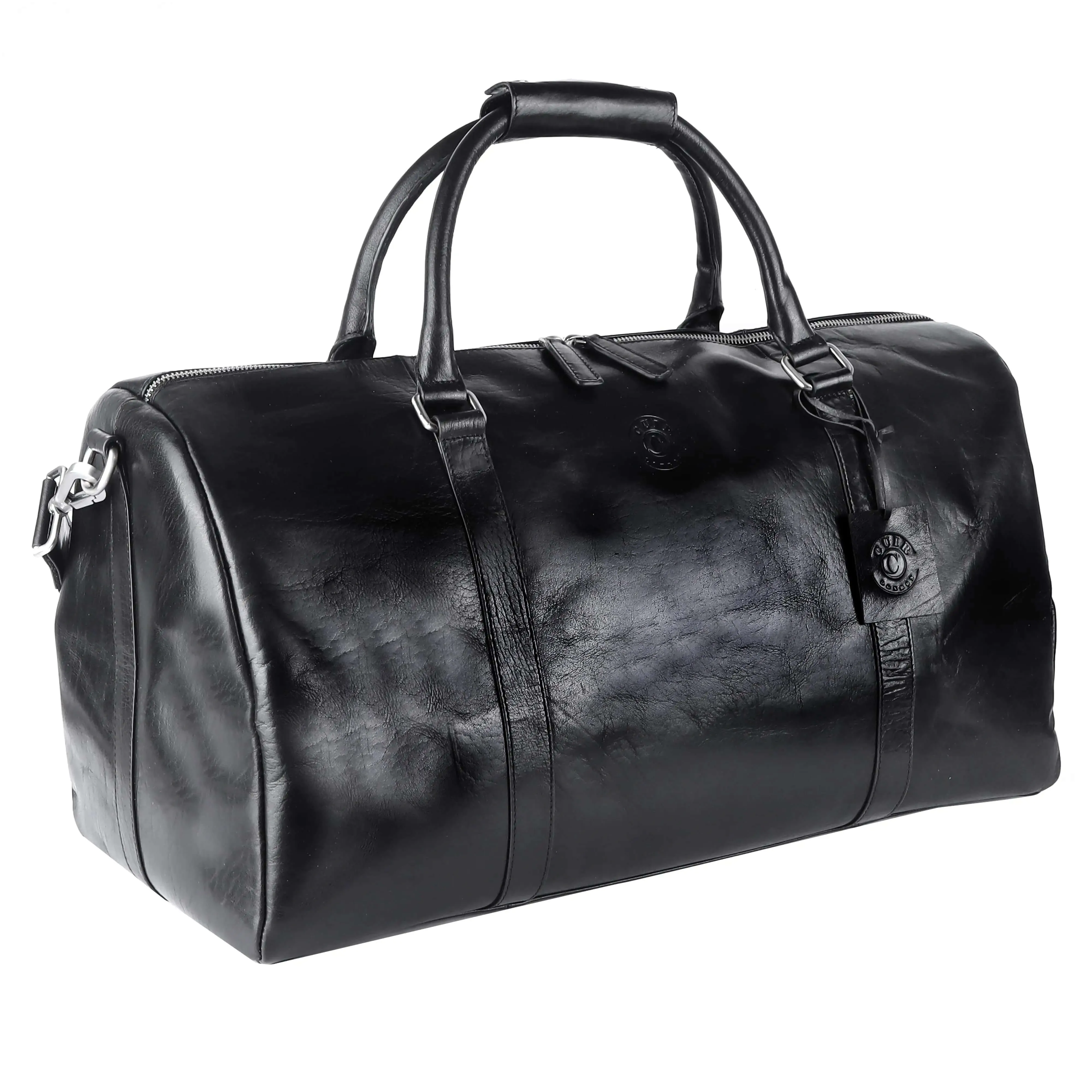 Classic Black Gym Duffle Bag