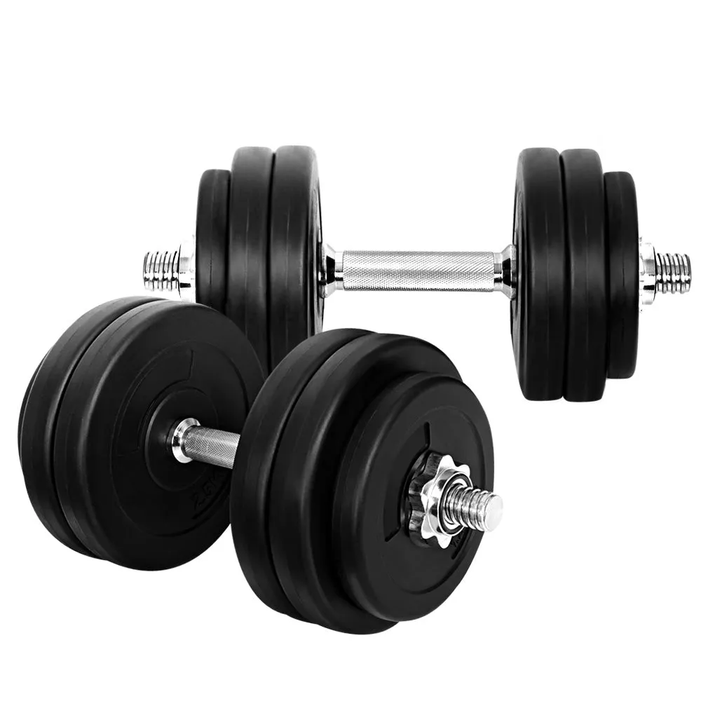 Commercial Grade Adjustable 30kg Dumbbell Set, Everfit