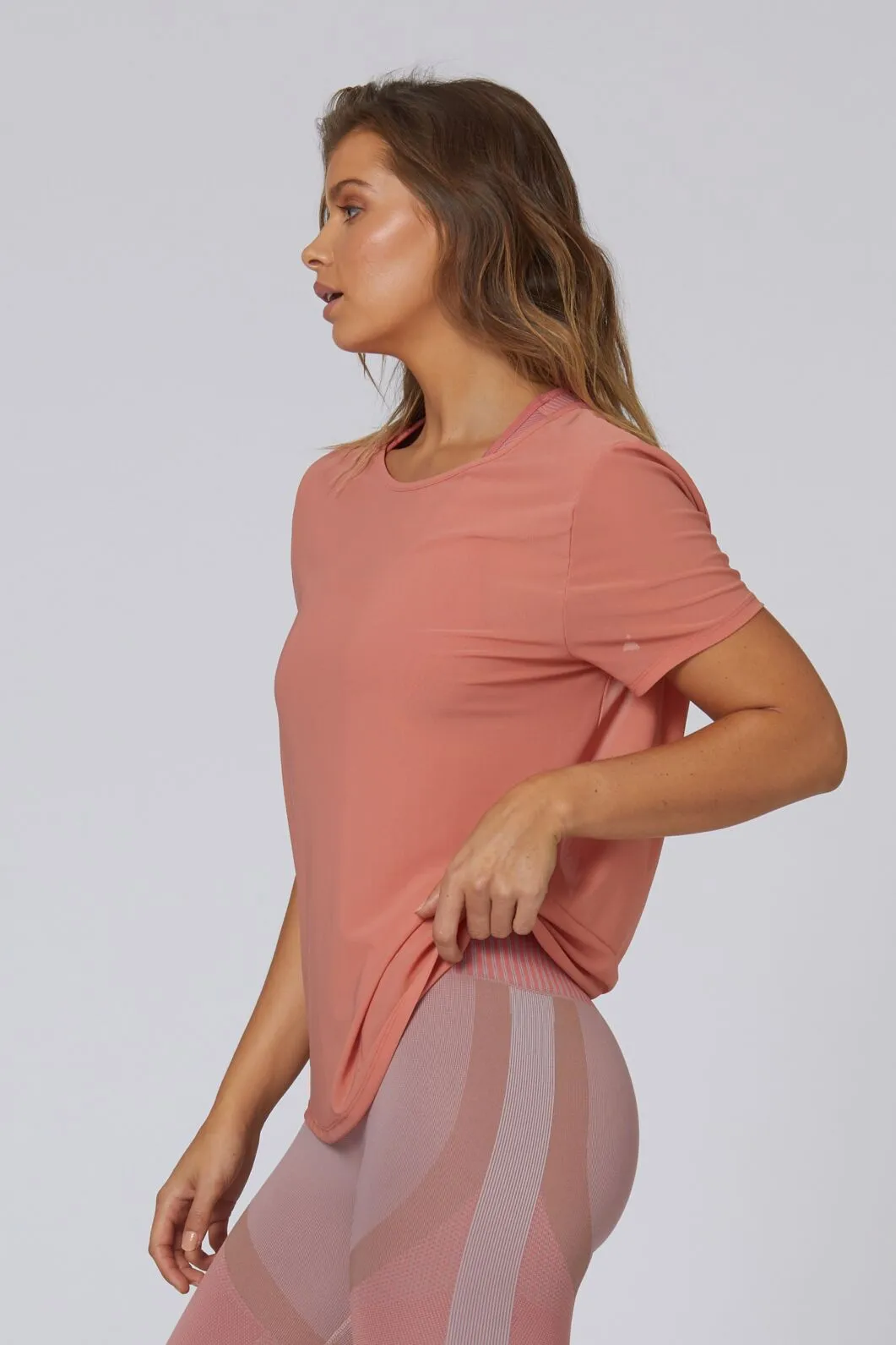 Deep Breaths Mesh Top