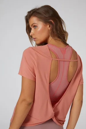 Deep Breaths Mesh Top