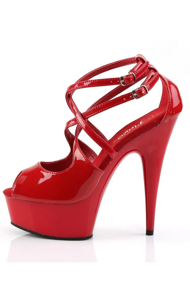 DELIGHT-612 Red Heels