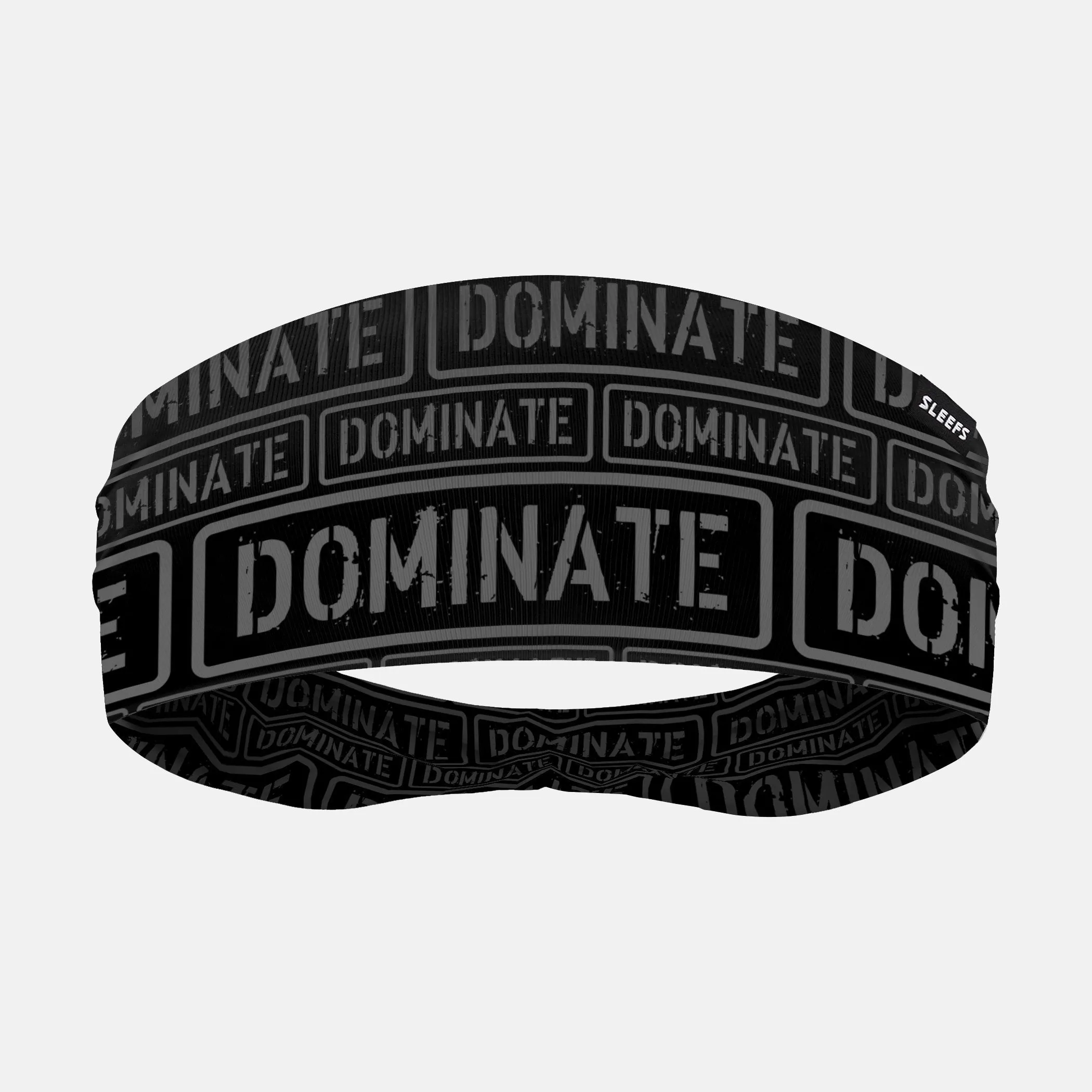 Dominate Black OPS Double-Side Wide Headband