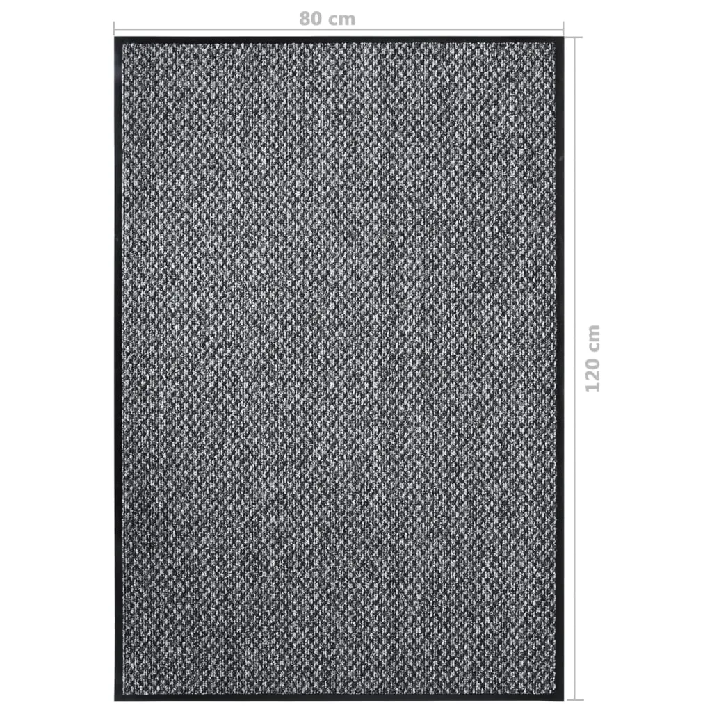 Doormat  Grey 80x120 cm