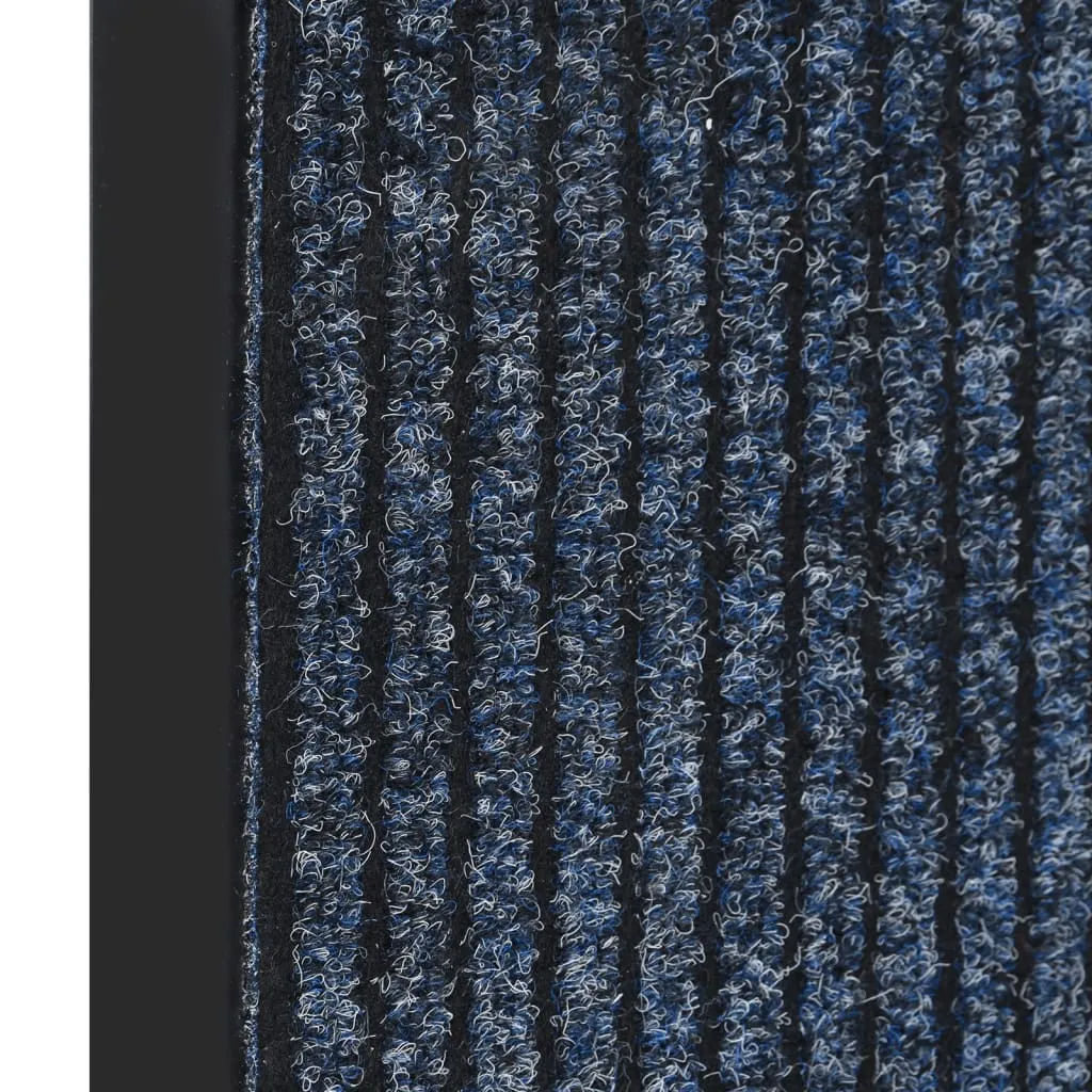 Doormat Striped Blue 80x120 cm