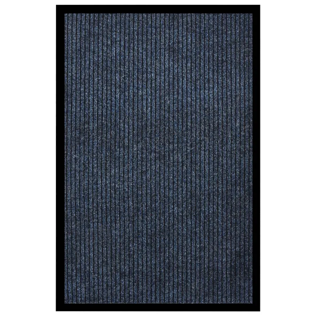 Doormat Striped Blue 80x120 cm