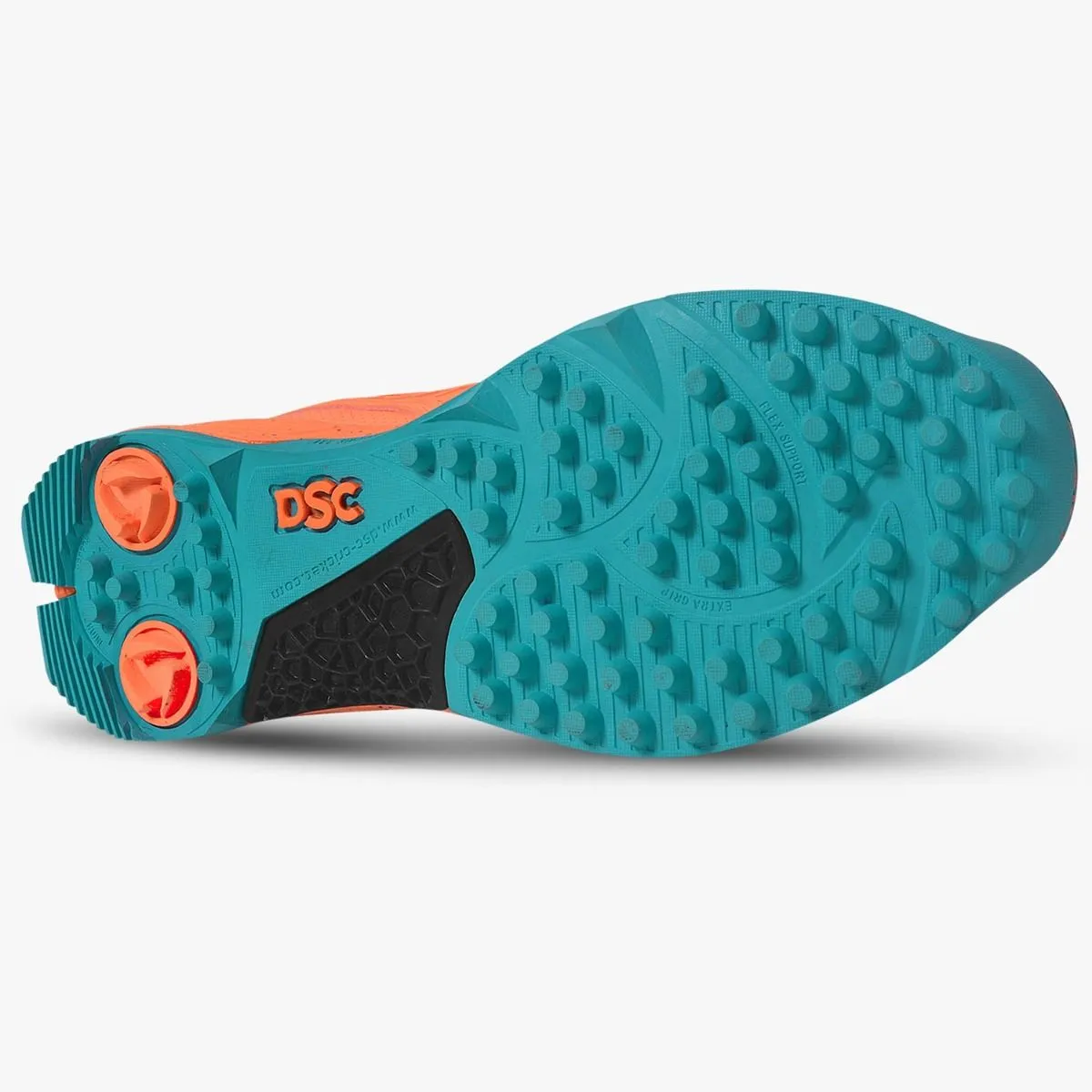 DSC Jaffa 22 Cricket Spike Shoes - Orange - DOD