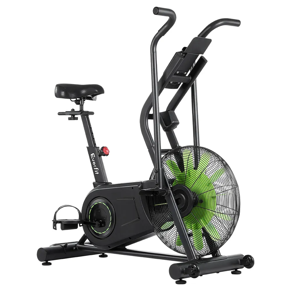 Dual Action Air Bike, 120kg Load, Adjustable Seat - Everfit