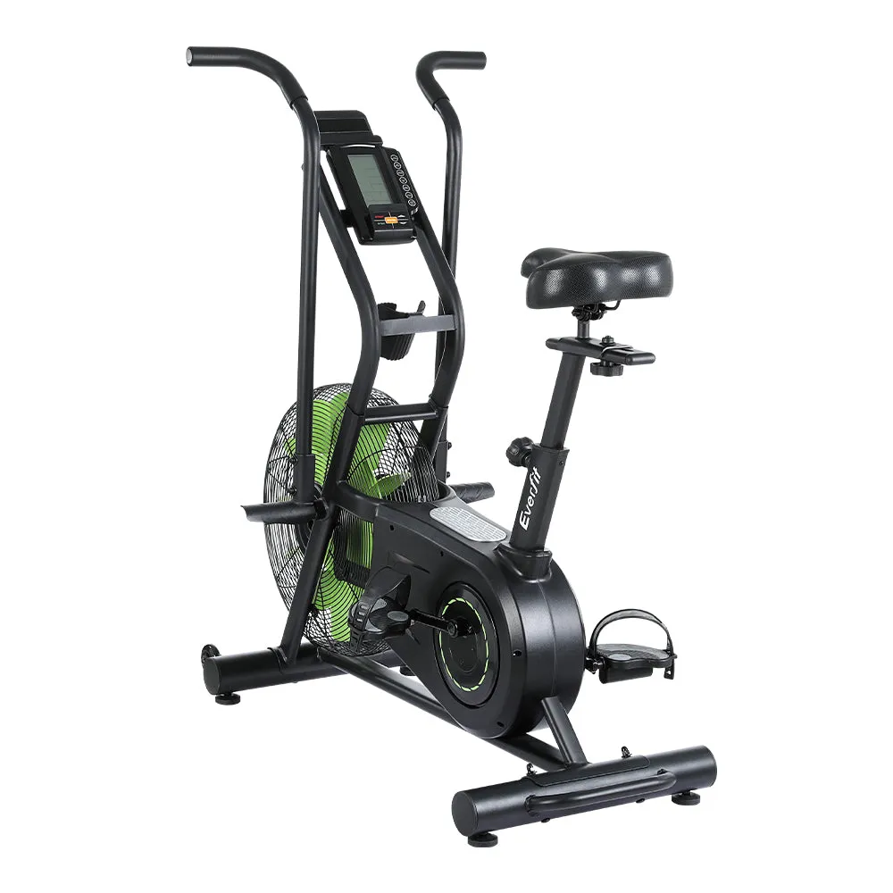 Dual Action Air Bike, 120kg Load, Adjustable Seat - Everfit