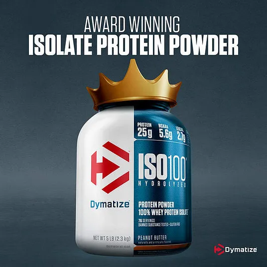 Dymatize Nutrition ISO 100 Hydrolized Protein Powder