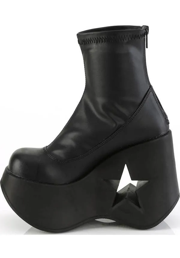 DYNAMITE-100 [Black] | PLATFORM BOOTS [PREORDER]