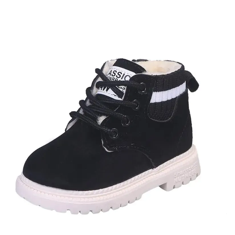 Fashion Children Casual Shoes Boys Girls Martin Boots Kids