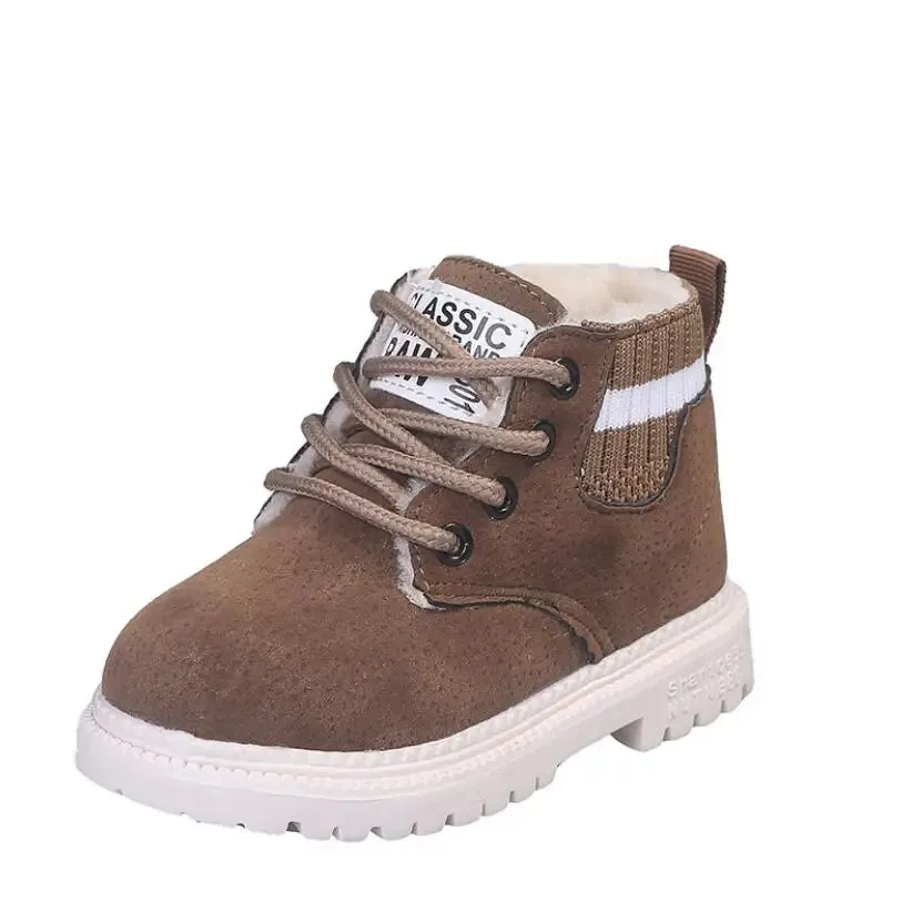 Fashion Children Casual Shoes Boys Girls Martin Boots Kids