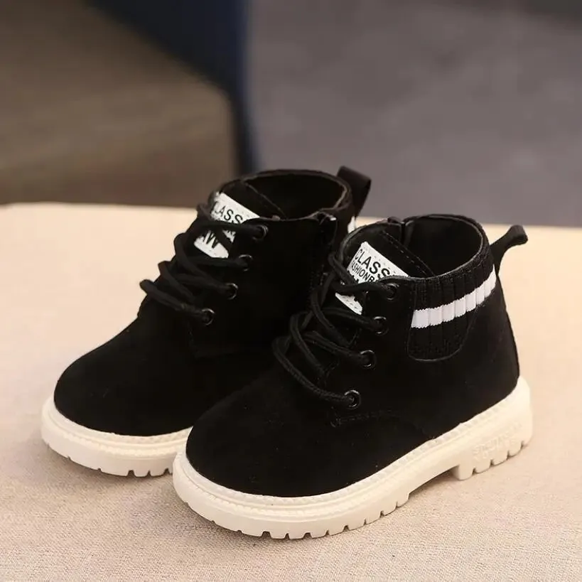 Fashion Children Casual Shoes Boys Girls Martin Boots Kids