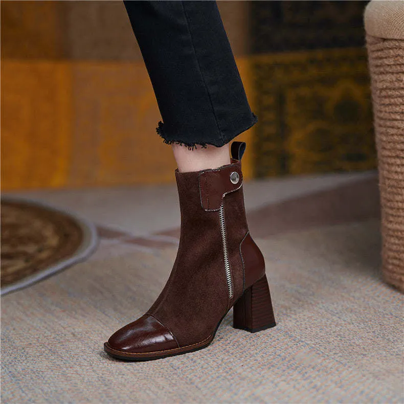 Fashion High Heel Martin Boots Fashion