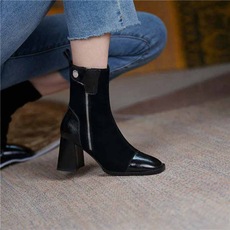 Fashion High Heel Martin Boots Fashion