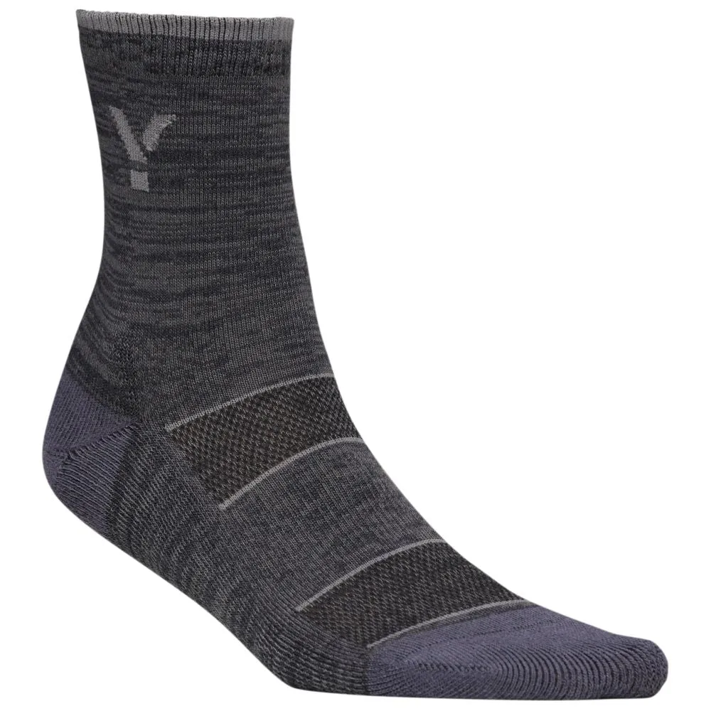 Flare Mid Socks (3 Pack - Graphite)