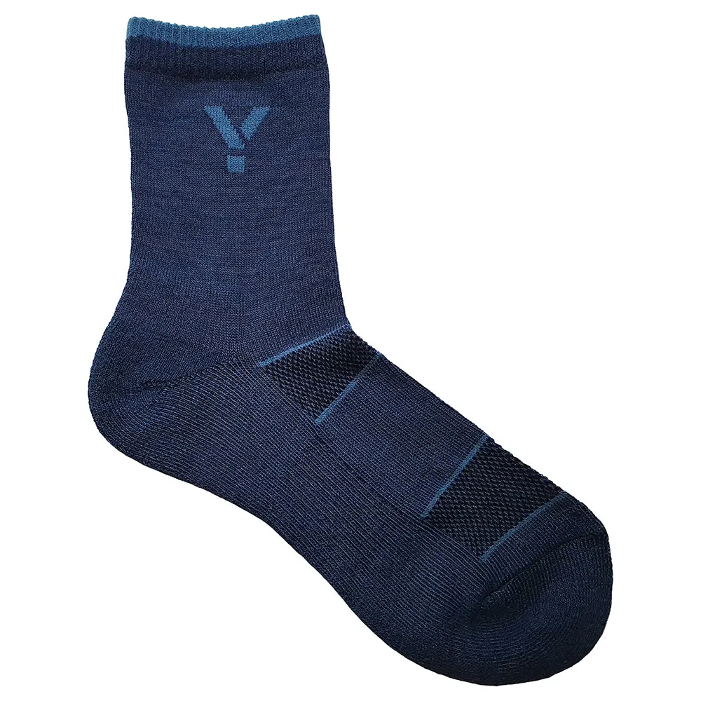 Flare Mid Socks (3 Pack - Navy)