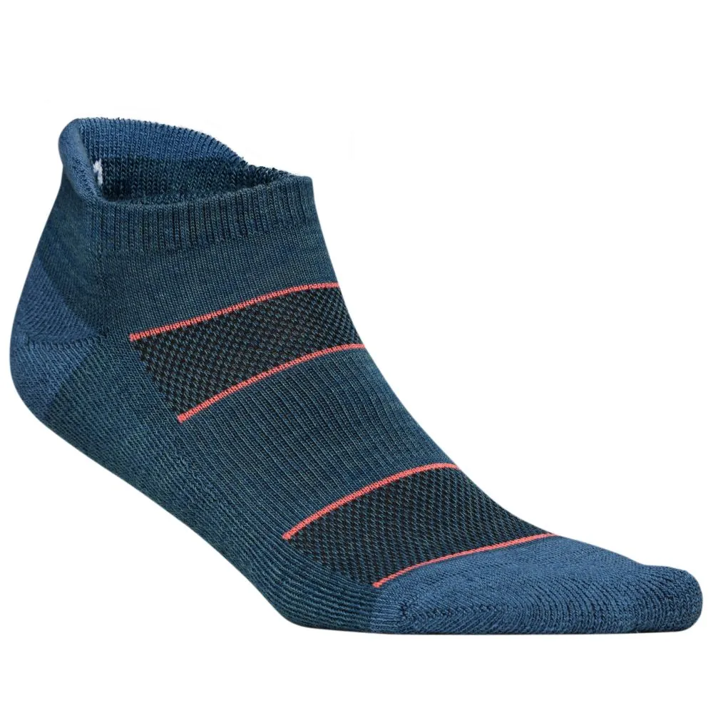 Flare Trainer Socks (3 Pack - Petrol)