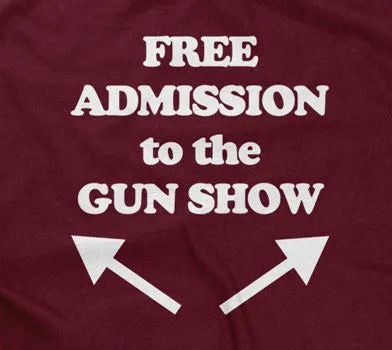 Free Admission To The Gun Show Hoodie