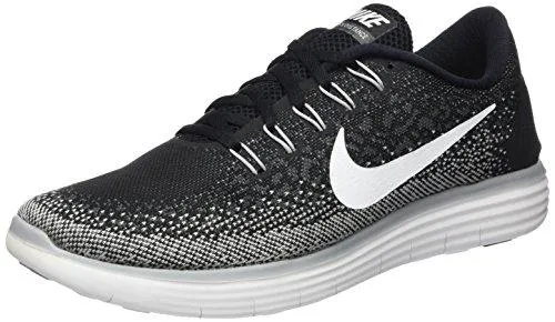 Free Rn Distance Running Shoe 10 Black/White/Dark Grey/Wolf Grey