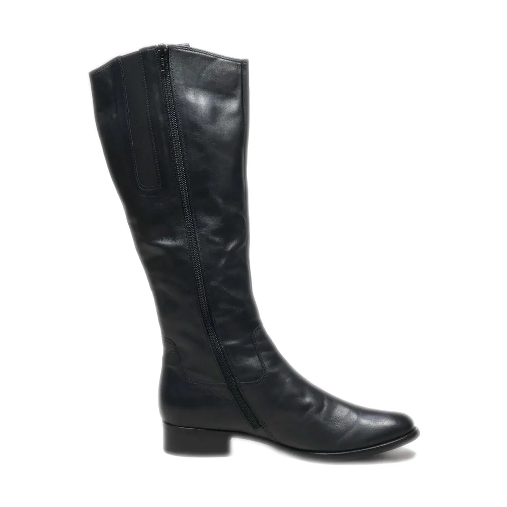 Gabor High Boots Leather Black Colour For Women