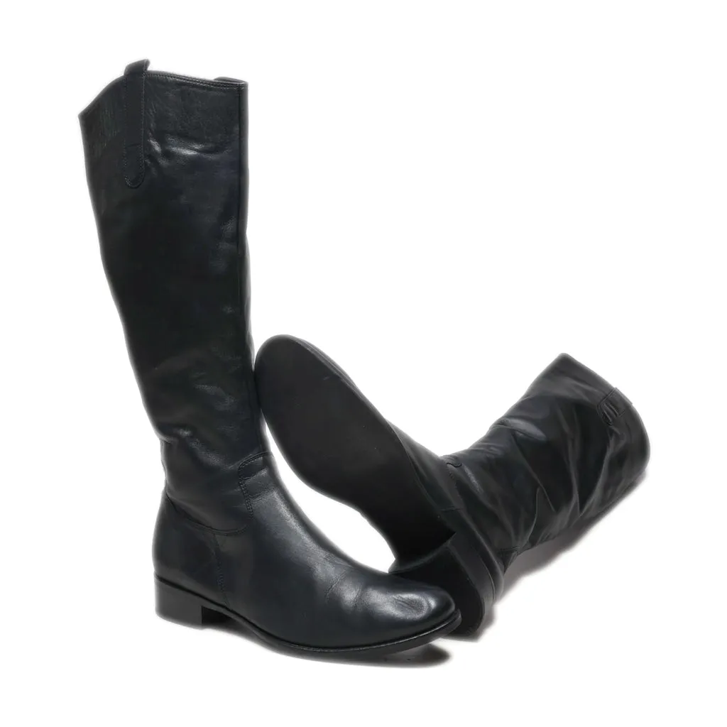 Gabor High Boots Leather Black Colour For Women