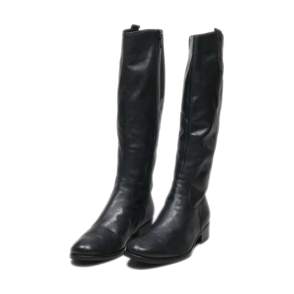 Gabor High Boots Leather Black Colour For Women