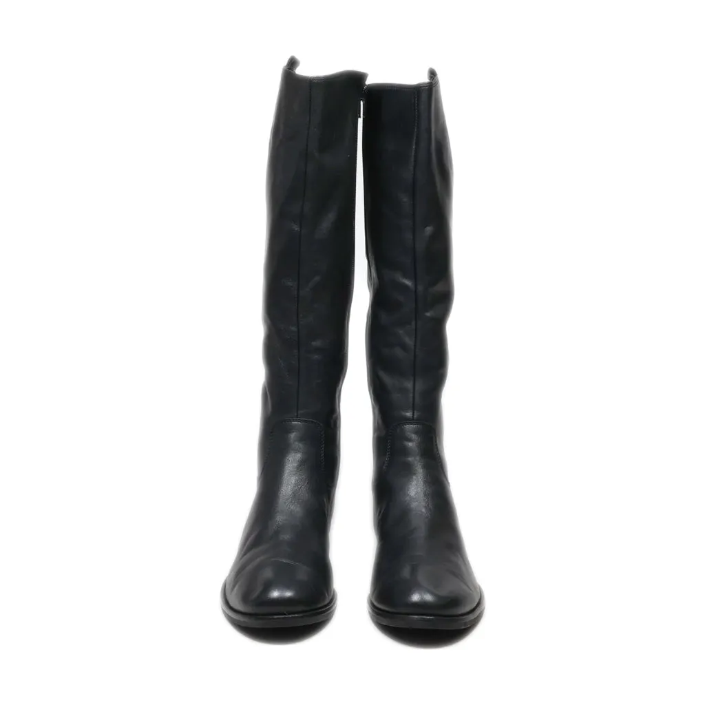 Gabor High Boots Leather Black Colour For Women