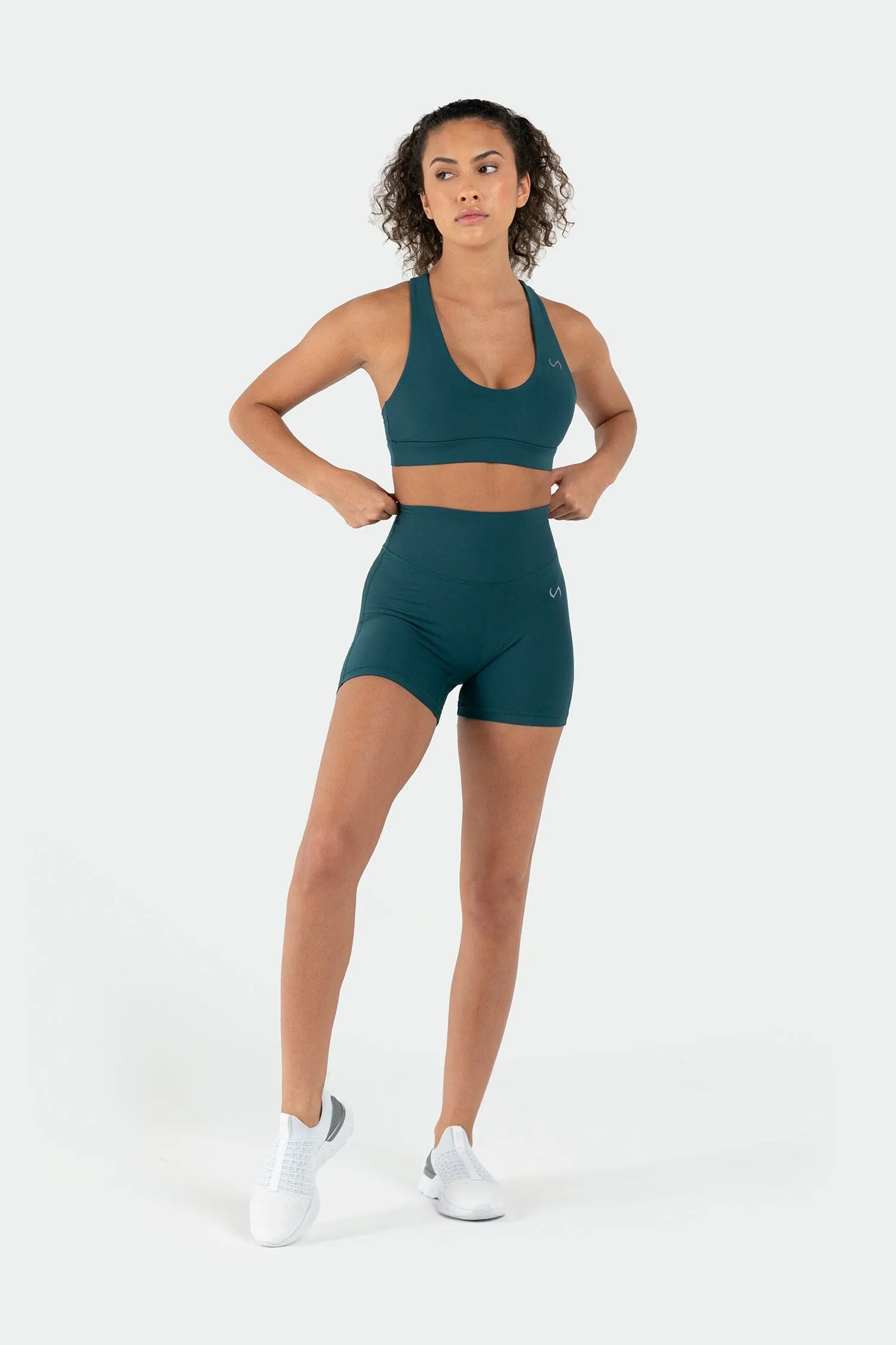 Genesis High Waisted Workout Shorts