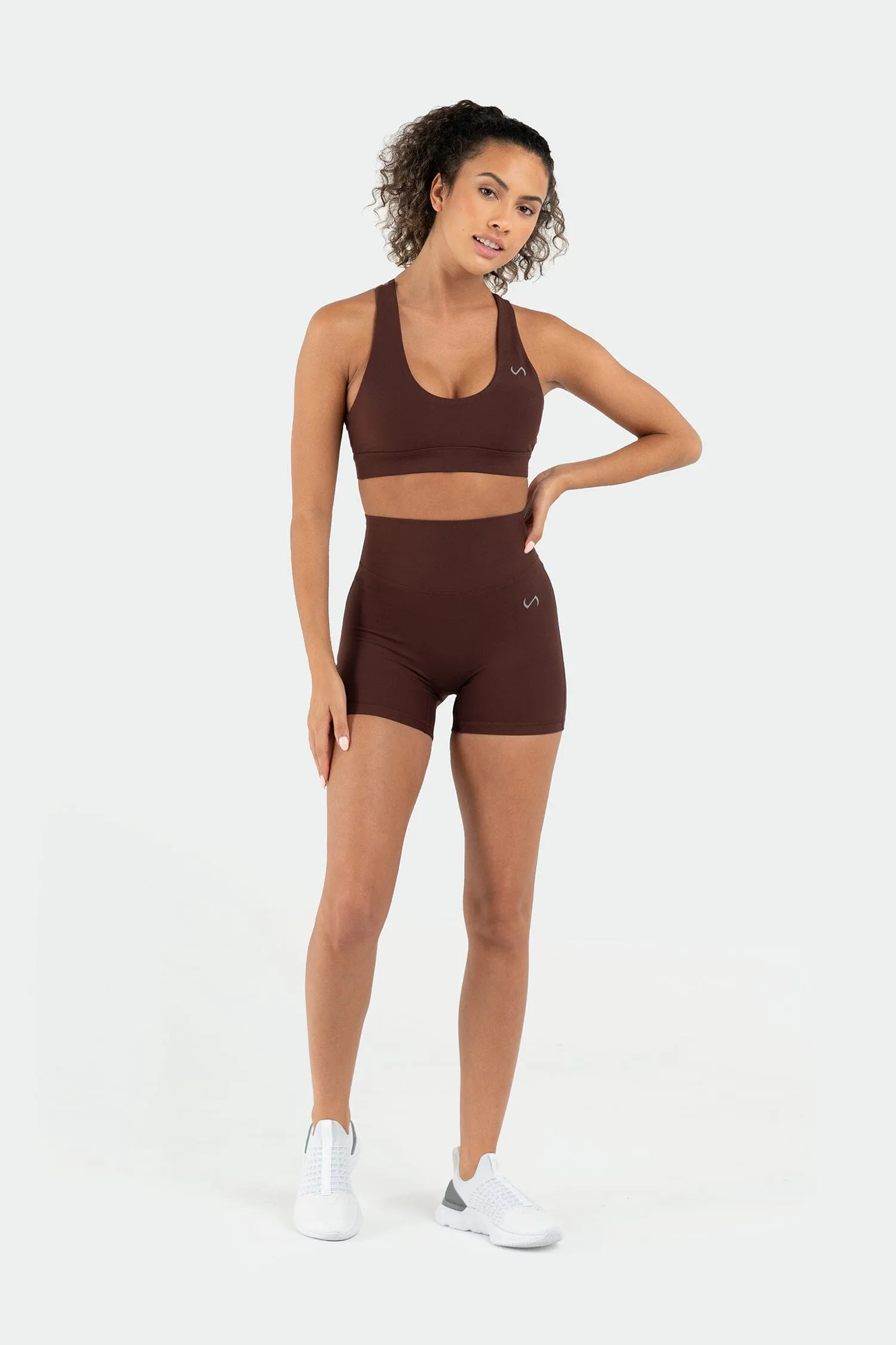 Genesis High Waisted Workout Shorts