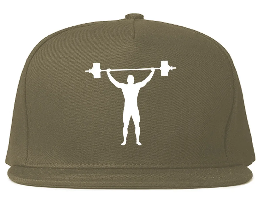 GYM Weight Lifting Workout Snapback Hat