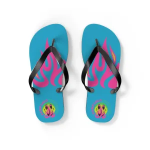 Happy Camper Flip Flops