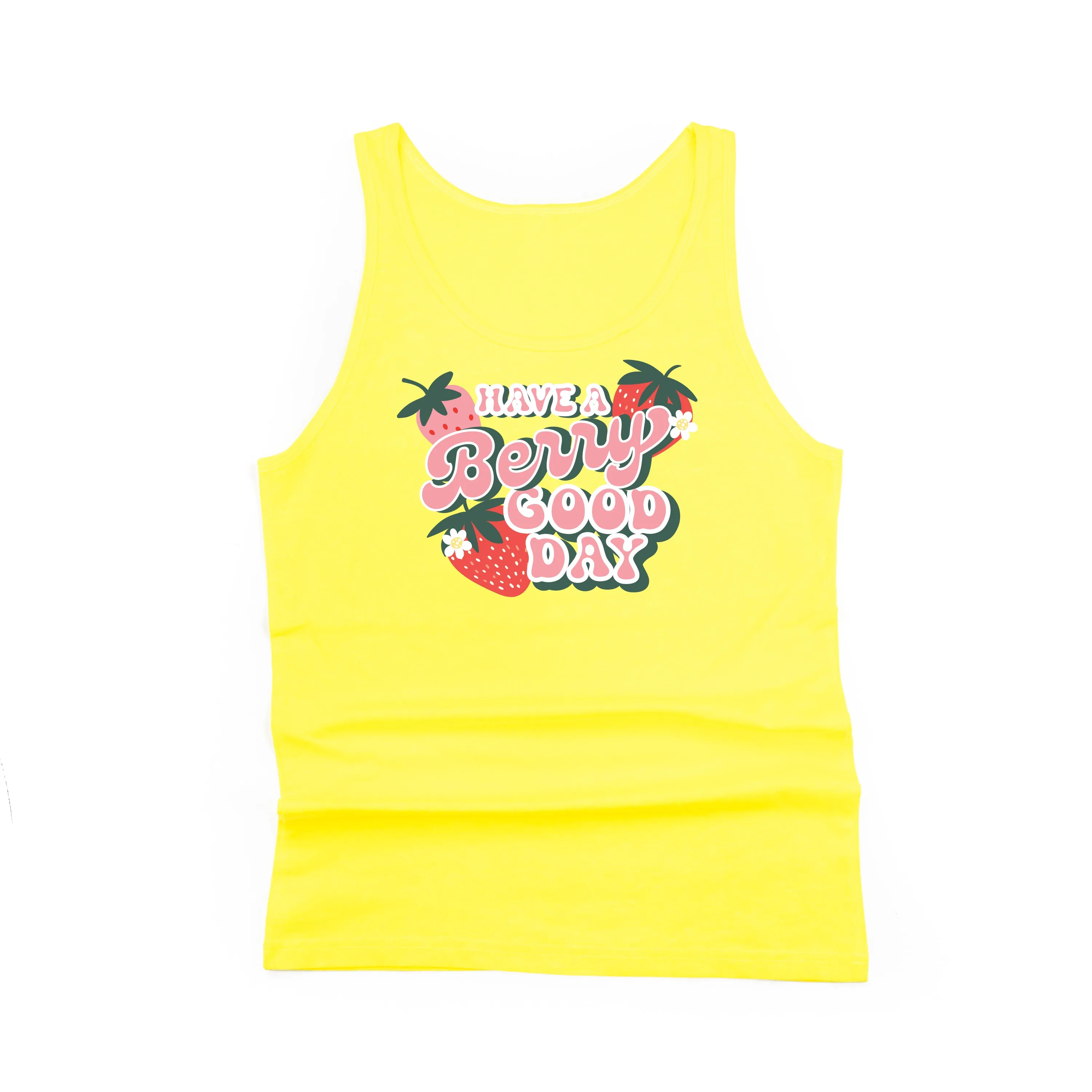 Have a Berry Good Day - Unisex Jersey Tank