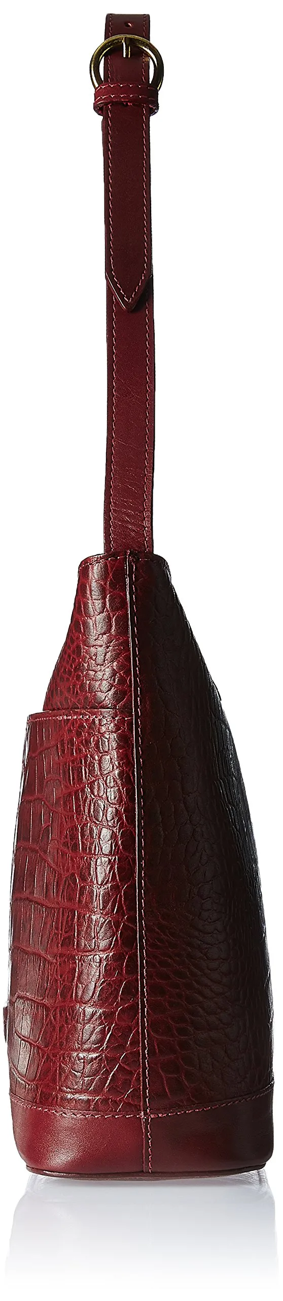 Hidesign Women's Handbag with No (Red Marsala)