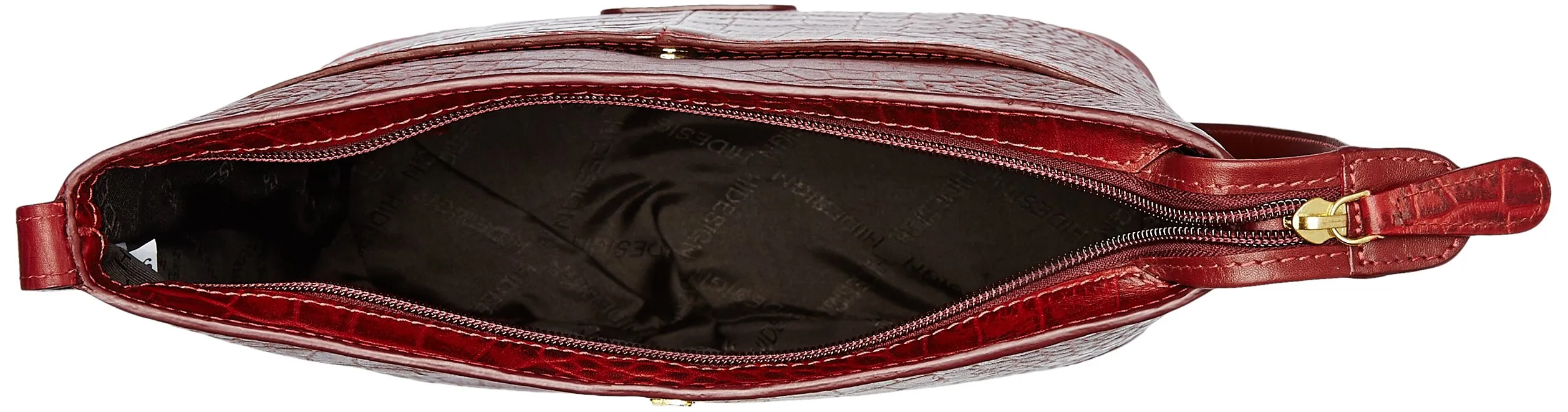 Hidesign Women's Handbag with No (Red Marsala)