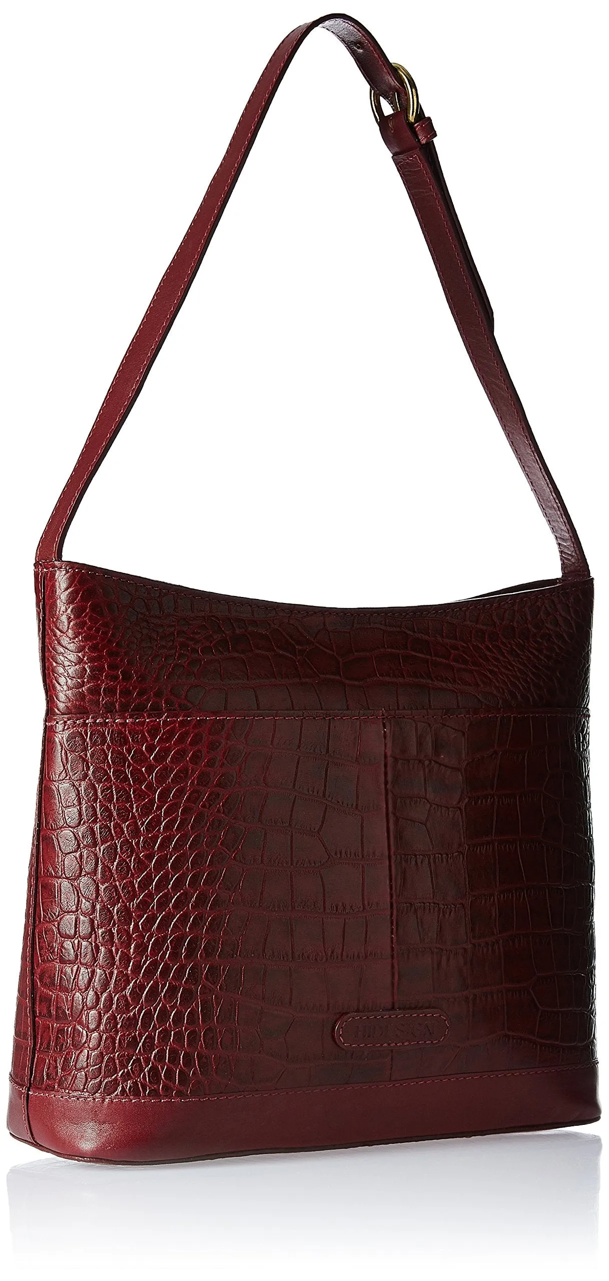 Hidesign Women's Handbag with No (Red Marsala)