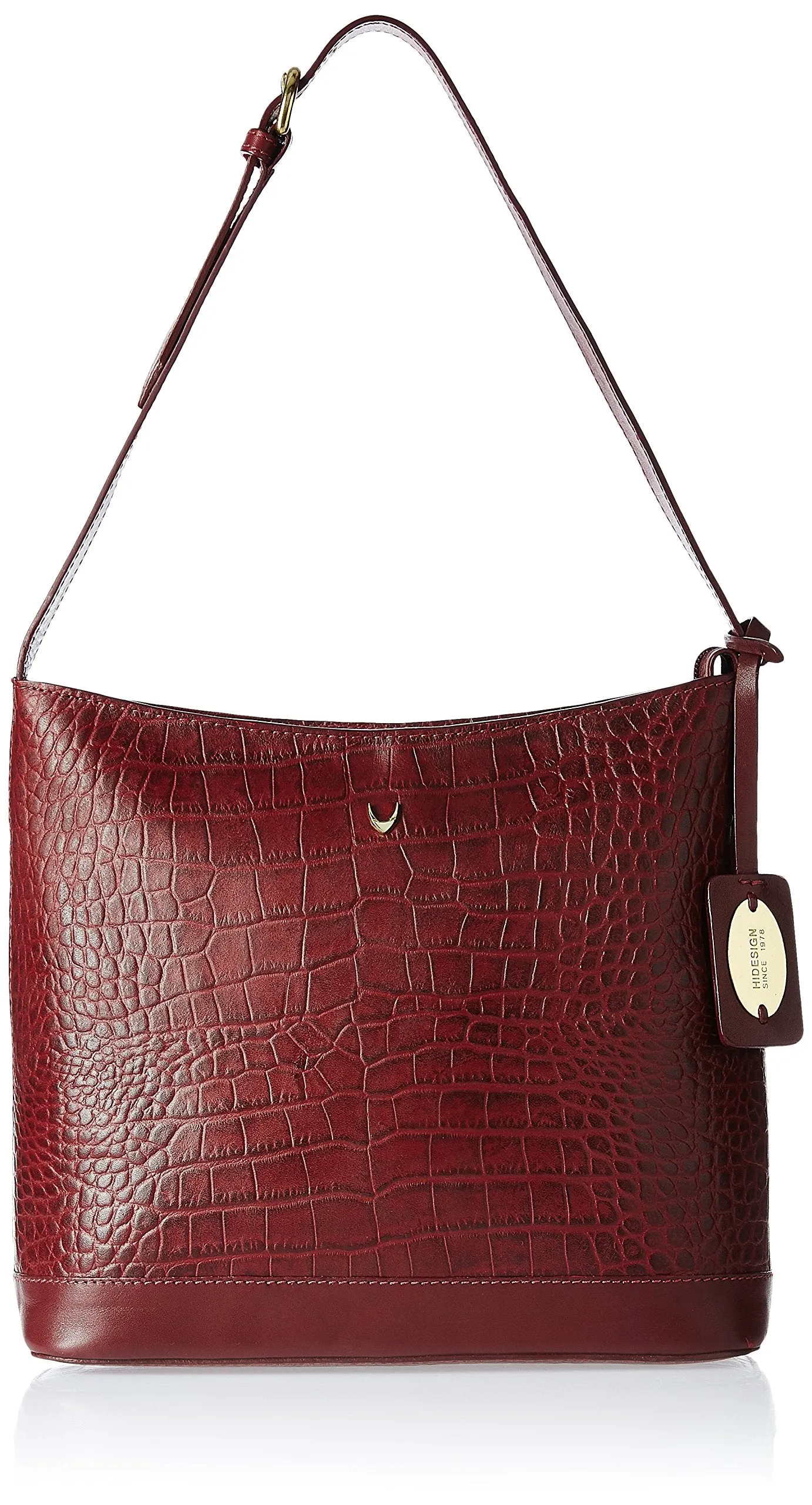 Hidesign Women's Handbag with No (Red Marsala)