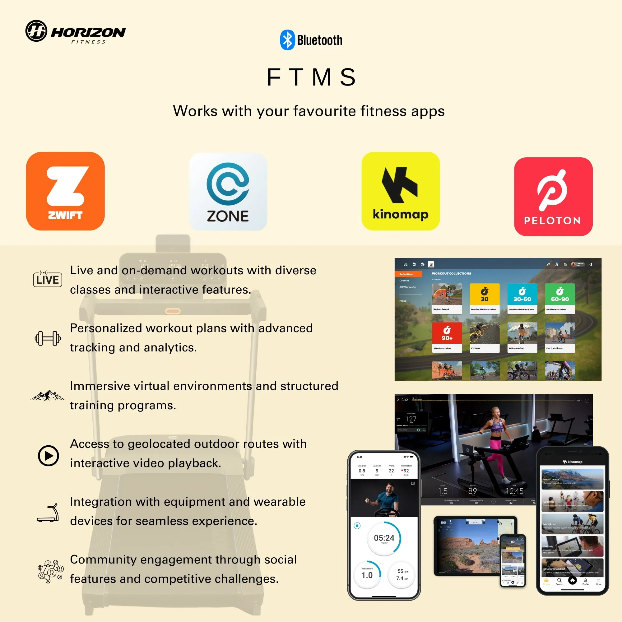 Horizon Evolve 3.0 @Zone Treadmill