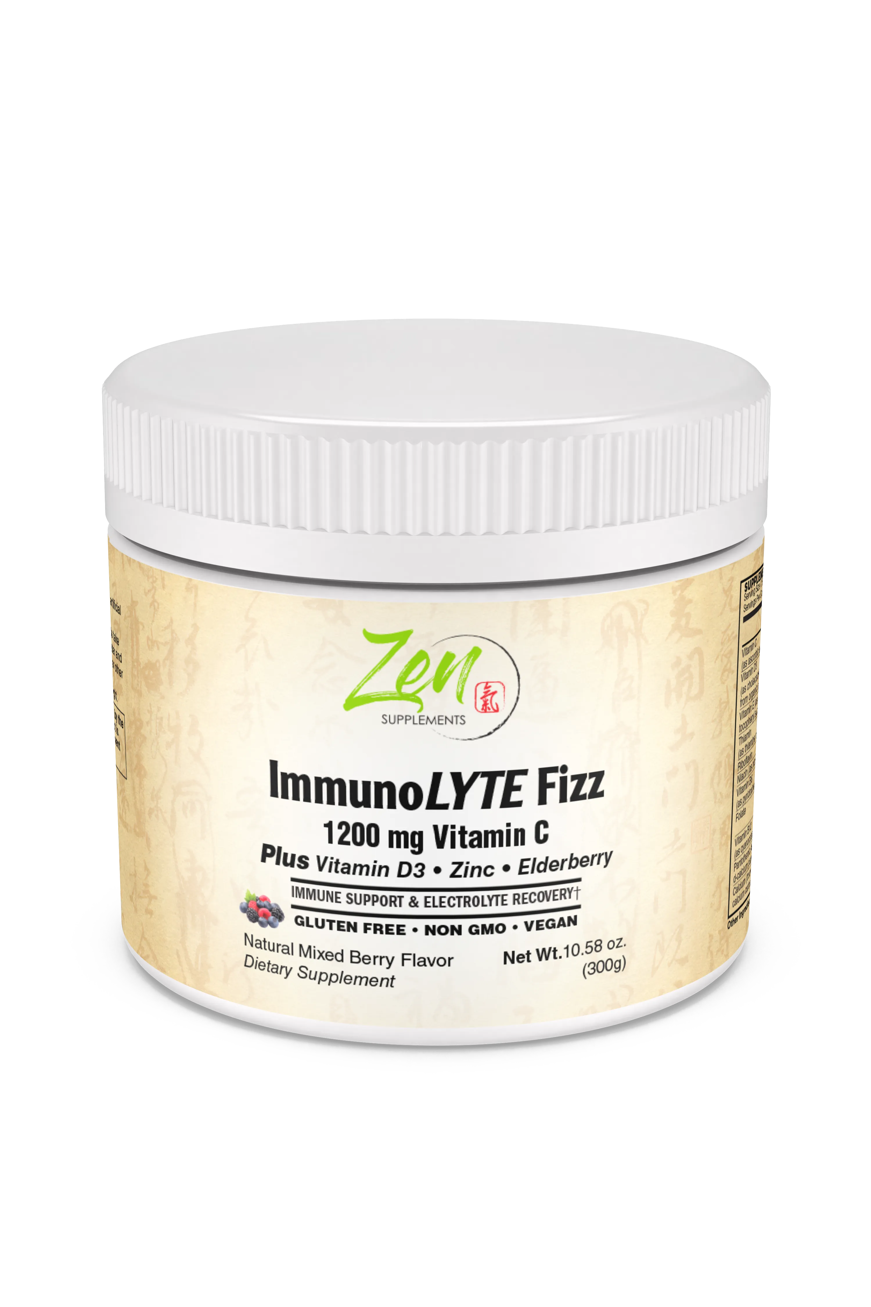 Immunolyte Fizz Powered Mix Immune Multivitamin Berry 300g