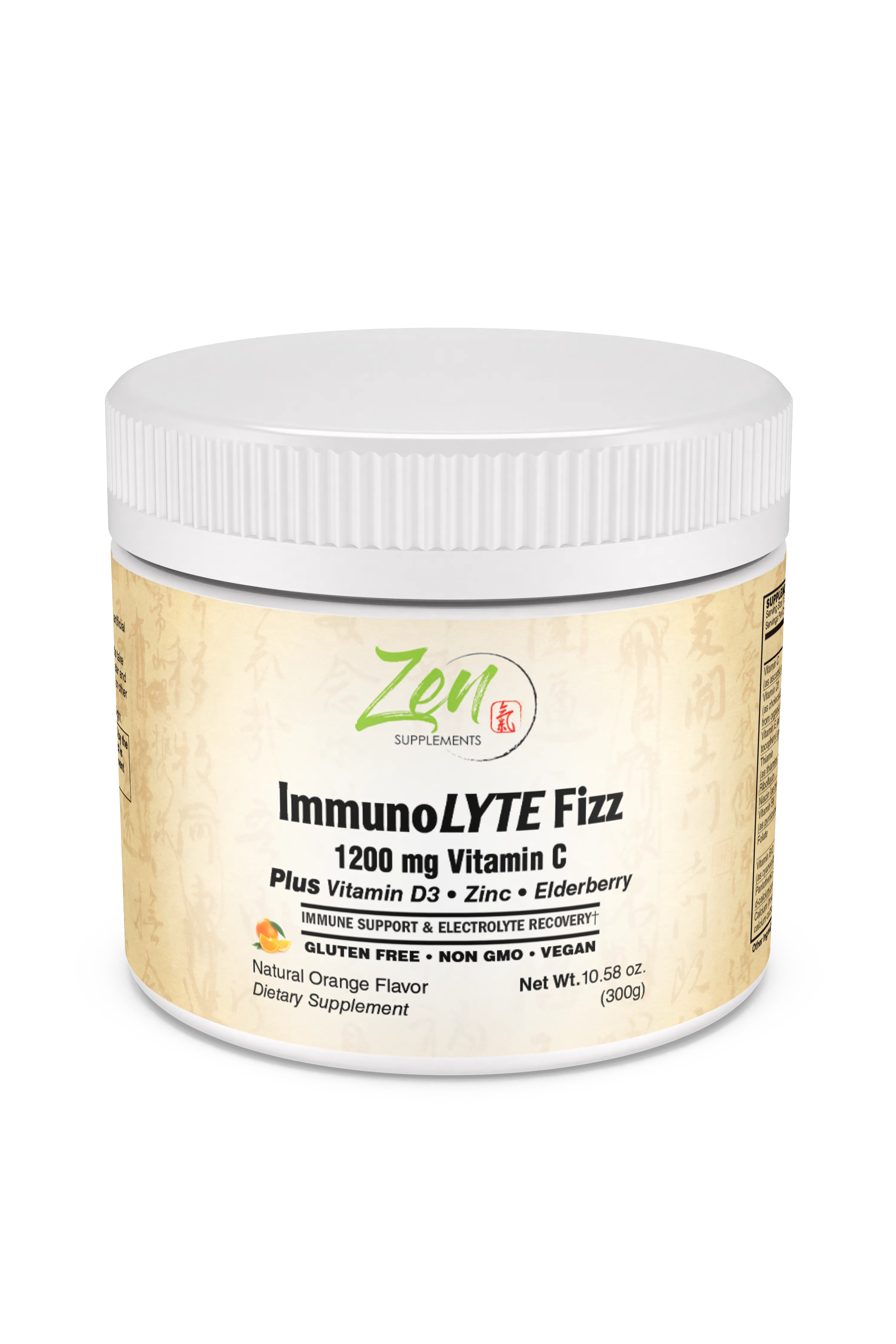 Immunolyte Fizz Powered Mix Immune Multivitamin Orange 300g