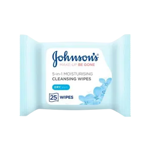 Johnsons 5 In 1 Moisturising Cleansing Wipes 25pcs