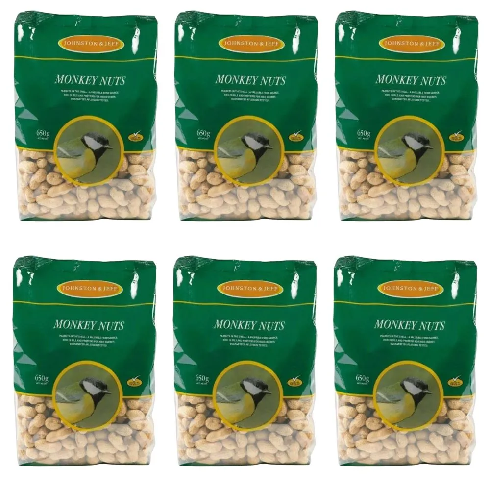 Johnston & Jeff Monkey Nuts 6 x 650g