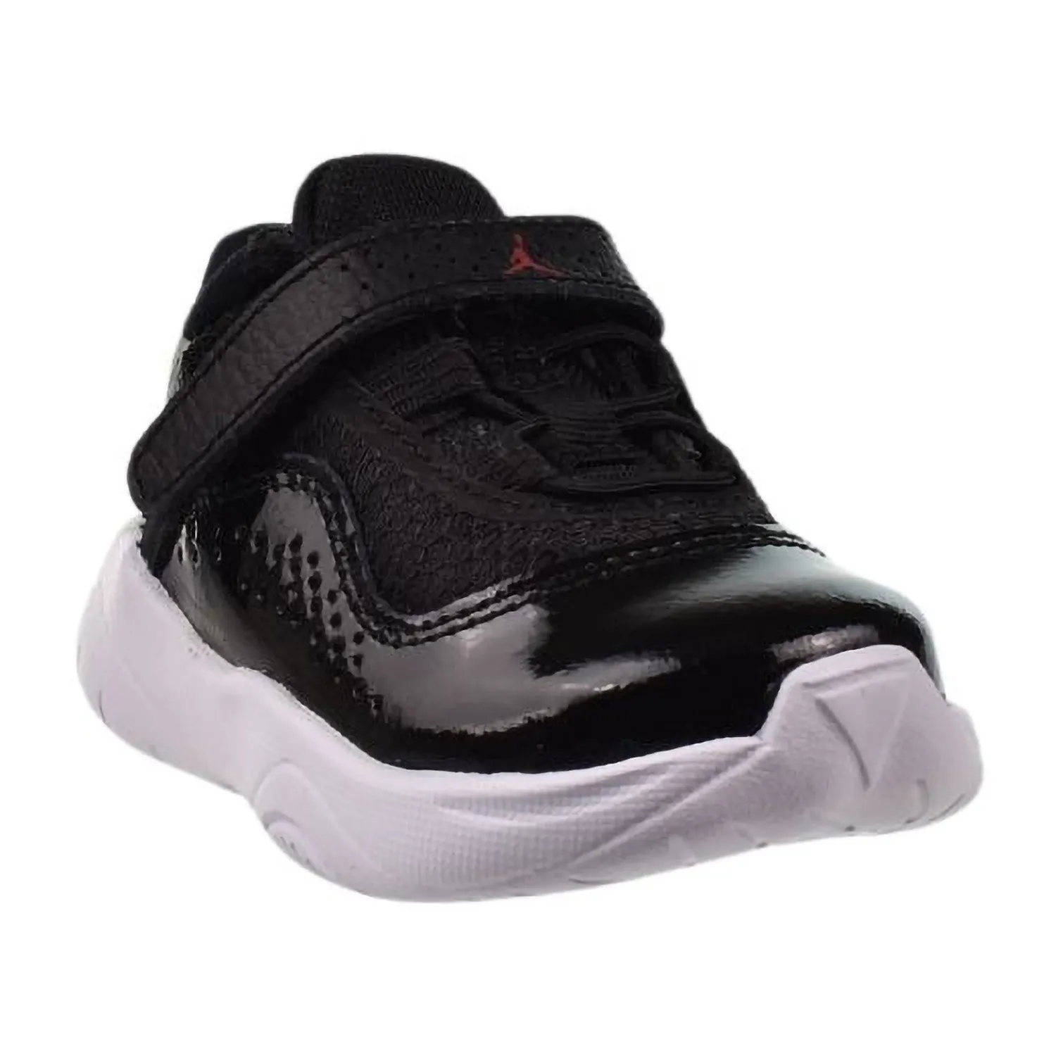 Jordan 11 CMFT Low Bred (TD) Toddler Shoes Black-White-Gym Red