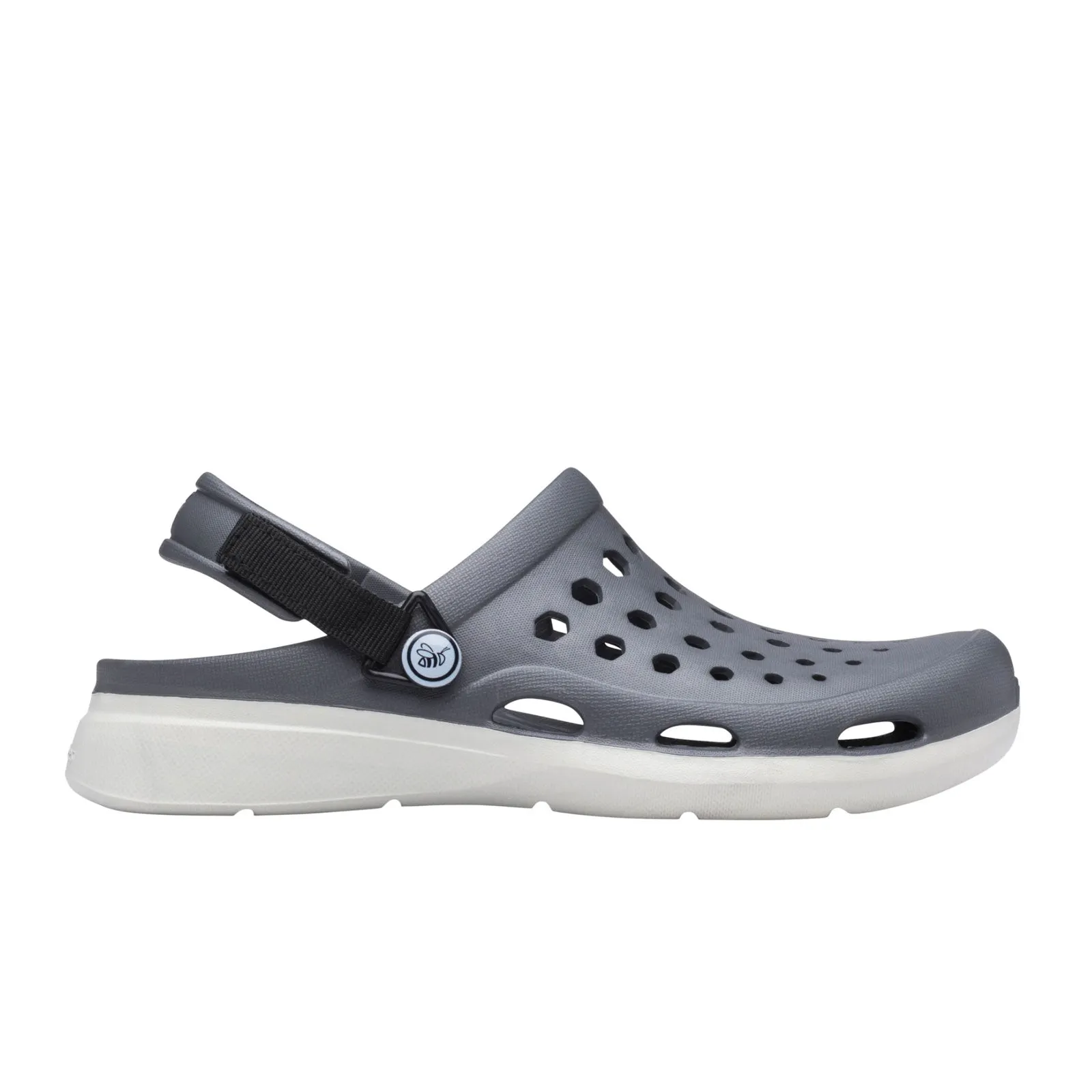 Joybees Modern Clog (Unisex) - Charcoal/Light Grey