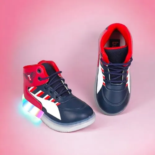 Kids LED Shoes for Boys & Girls (12) Red