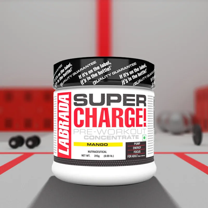 Labrada SUPER CHARGE Pre-Workout Concentrate - (Mango)